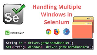 Handling Multiple Windows in Selenium || Interview Question