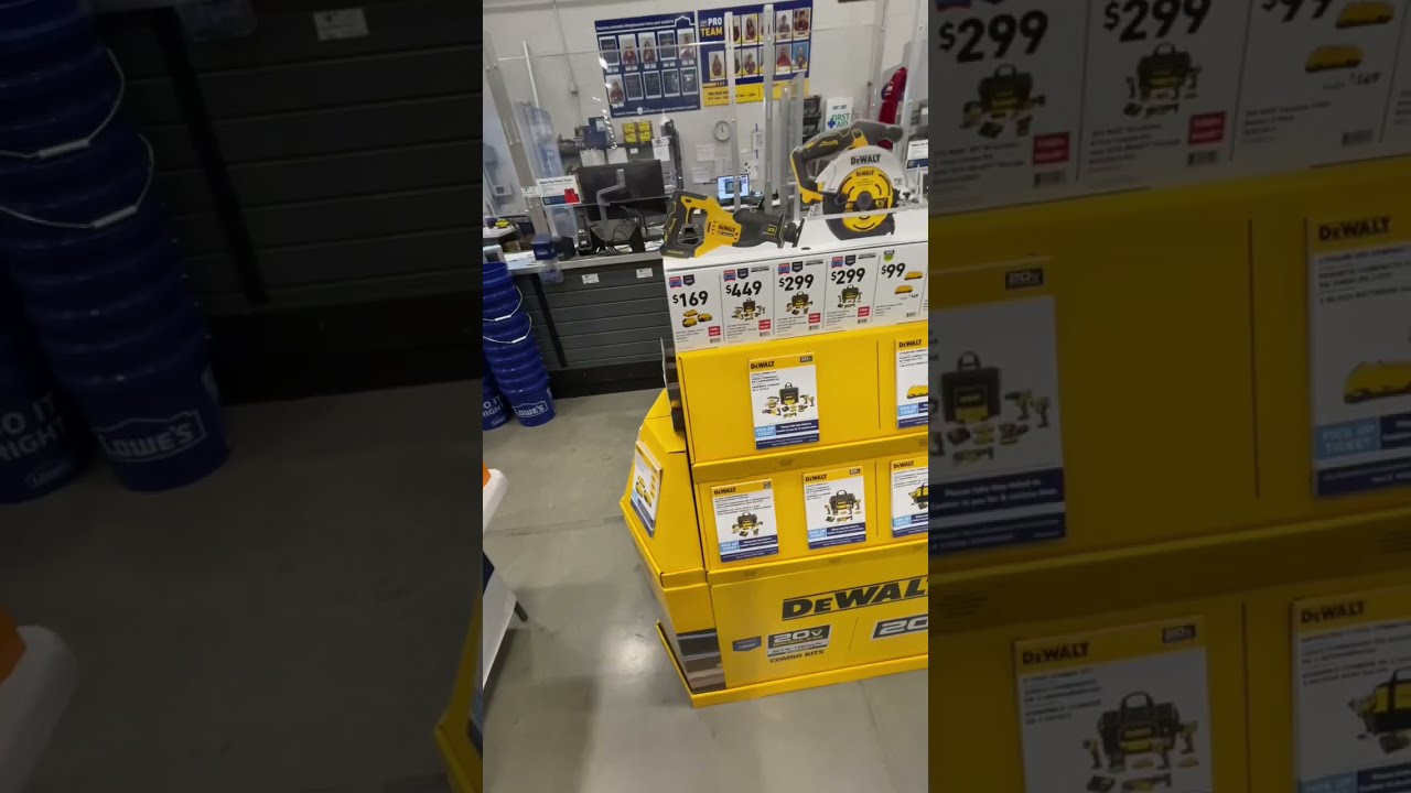 LOWE S DeWALT 20V Combo Kits Battery Deals Over 50 OFF