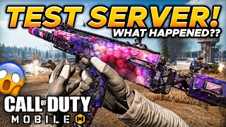 COD Mobile Test Server Season 5 What happened??