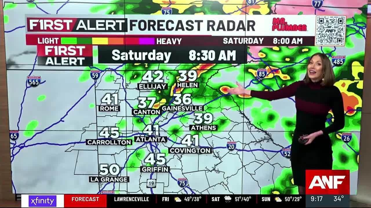 First Alert: Rainy Night Ahead, Drying Out by Midday Saturday - YouTube