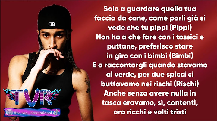 ElGrandeToto ft. Baby Gang - Coltellino (Testo/Lyrics/كلمات)
