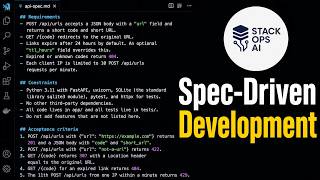 Details Spec-Driven Development Explained: Stop Vibe Coding News