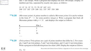 Introduction To Java Programming Exercise 6 28a