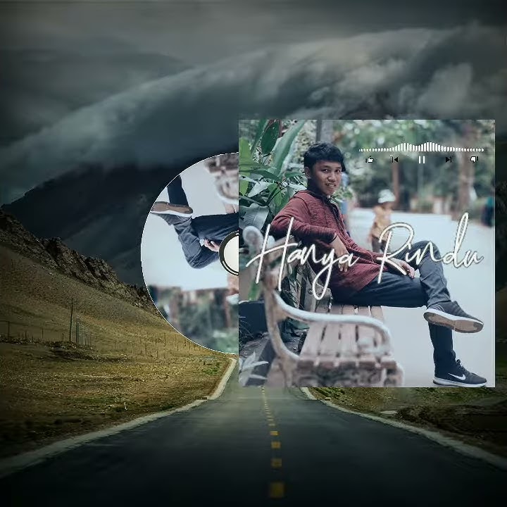 Vinyl disc audio spectrum | video story WA | Kinemaster editing