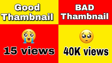 BAD Thumbnail_VIRAL on Youtube || How to increase Click Through Rate  CTR  on Youtube in 2021/algrow