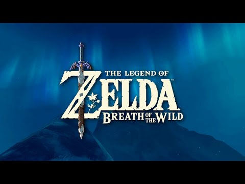 Aurora over Hebra Peak | Zelda: Breath of the Wild