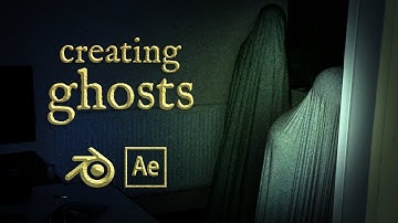 creating & compositing ghosts – blender / after effects tutorial