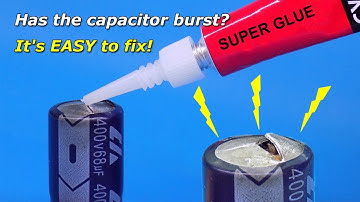 What to do if the capacitor is swollen? }*{Capacitor Replacement Tutorial