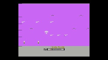 Parachute Longplay (Atari 2600 Game) - Warning: Contains Flashing Lights!