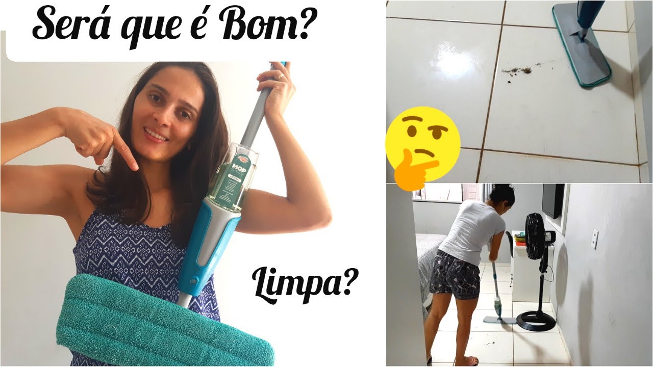 MOP SPRAY DA FLASH LIMP | Testando