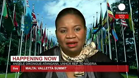 UNHCR rep. to Nigeria on the current refugee crisis - exclusive live
