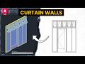 CREATE CUSTOM CURTAIN WALLS + AutoCAD Architecture 2026