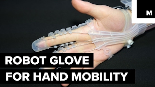 Robotic glove for people with limited hand function