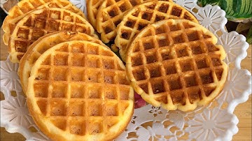 Làm Bánh Bông Lan Truyền Thống  Đổ Khuôn Bánh Kẹp