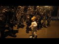 a funny baby join the army parade