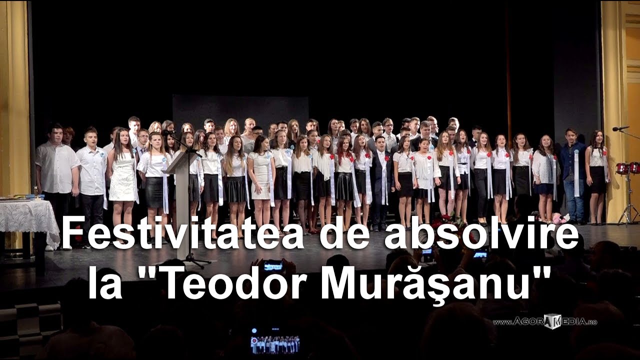 AGORA MEDIA | Festivitatea de absolvire - Şcoala 
