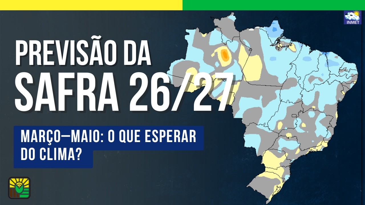 Boletim do Sistema TempoCampo de Março/2026: Previsões de Chuva, Temperatura e El Niño
