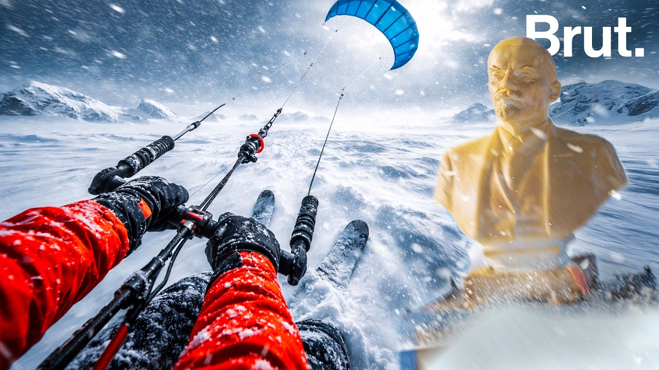 Ces deux français tentent de traverser l’Antarctique… (juste avec une voile)