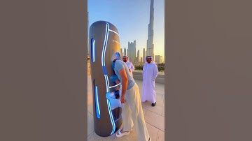 Dubai’s Newest AI Barber Pod Will Shock You 😲AI Haircut Machine 3.0 ✂️ Dubai’s Future Is Here!