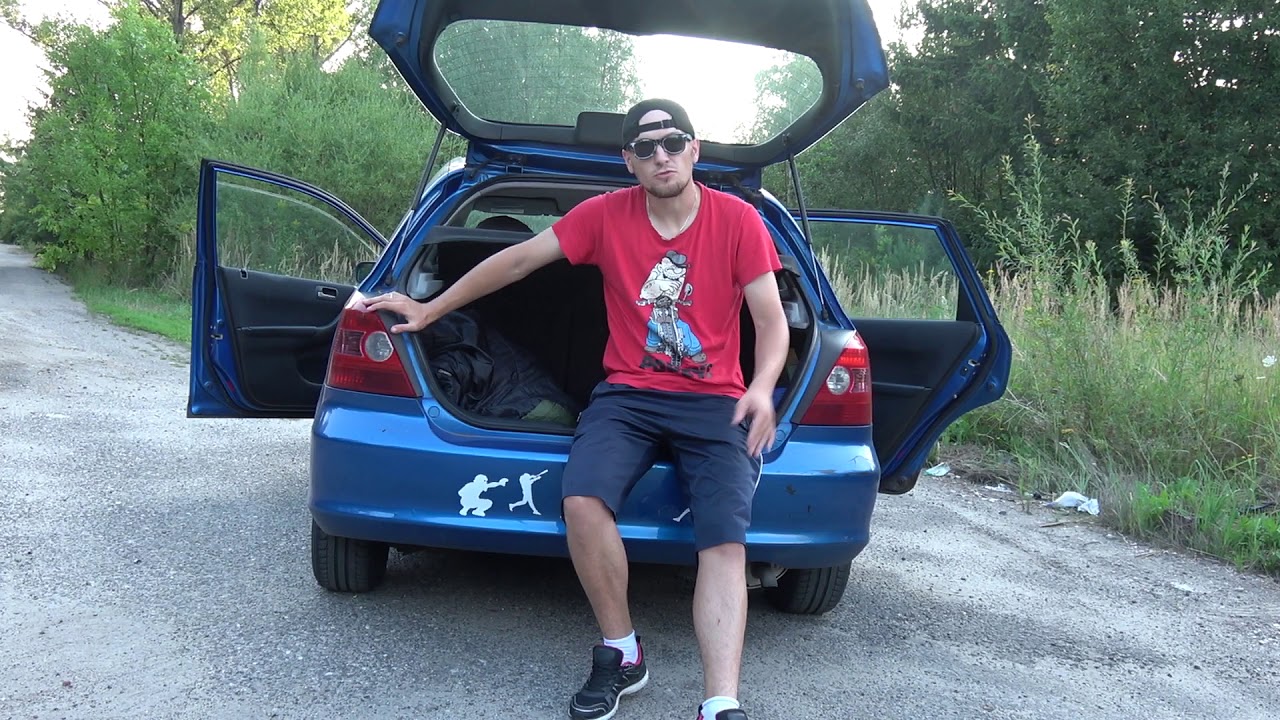 Spanie w aucie Honda Civic VII YouTube