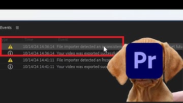 File importer detected an inconsistency in the file structure Premiere Pro