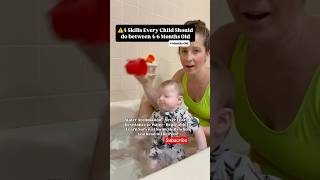 👶🏻🛁💦Prepare your babe 2 swim!! Make sure they never fear or resist water!! @Prepare2Swim