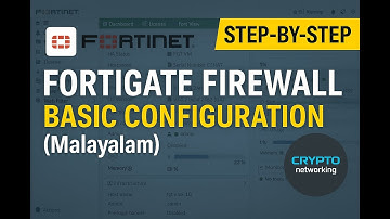 FortiGate Firewall Basic Configuration for Beginners | Step-by-Step in Malayalam