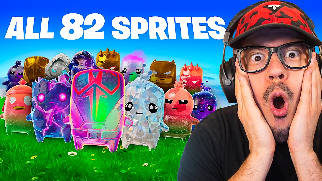 Finding ALL 82 SPRITES in 2 HOURS! (WORLD RECORD)