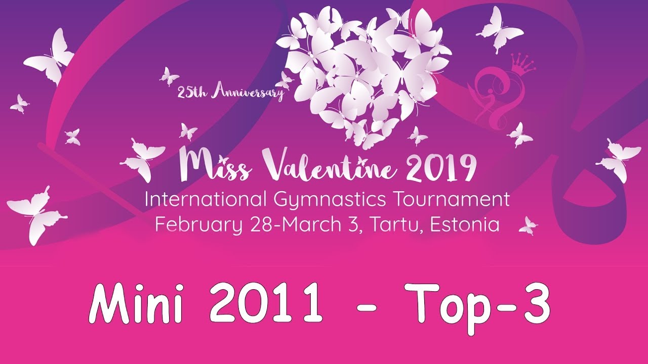 Miss Valentine Cup Tartu 2019 - Mini-2011 Top-3