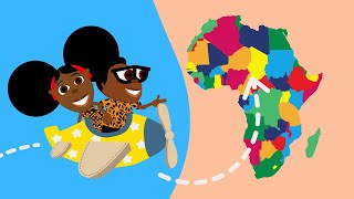 Let's Go On A Trip Around Africa - Bino and Fino Kids Songs / Dance