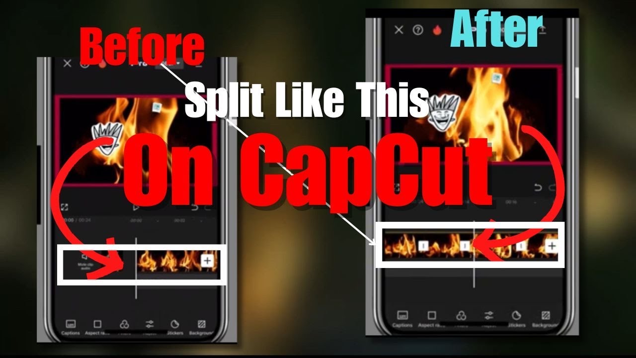 How to Create Split on CapCut - YouTube