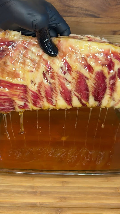 8 Day Honey Cured Ribs #ribs #honey #bbq #recipe