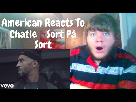 American Reacts To | Chatle - Sort På Sort | Danish Rap