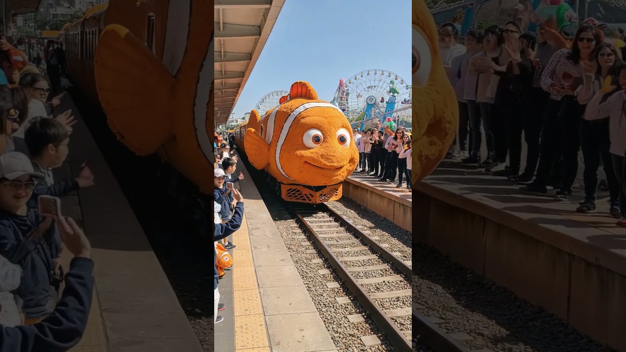Cute Nemo Fish Train! 