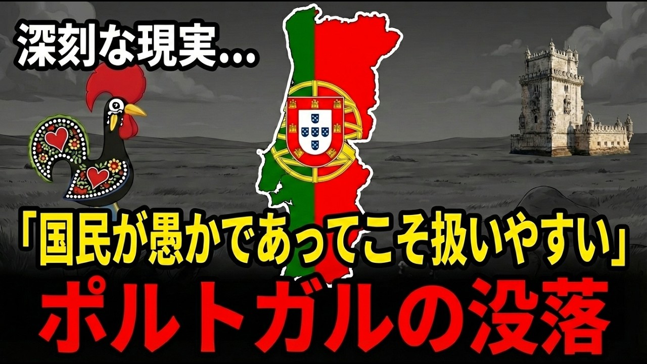 「国が丸ごと売られた？」生きた地獄と化した先進国ポルトガルの没落の真の理由