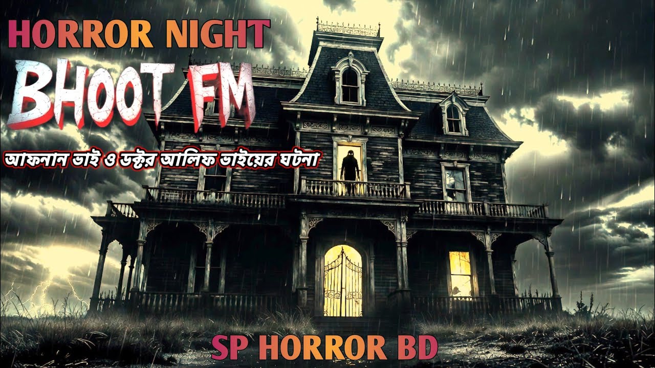 Horror night bhoot fm 👹আফনান ভাই ও ডক্টর আলিফ ভাইয়ের সেরা ভয়ংকর ঘটনা 