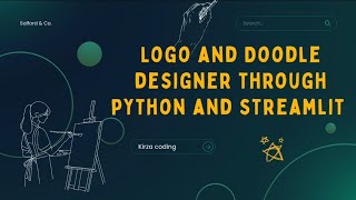 Python Drawing App Tutorial – Make Logos & Sketches!🤟😍