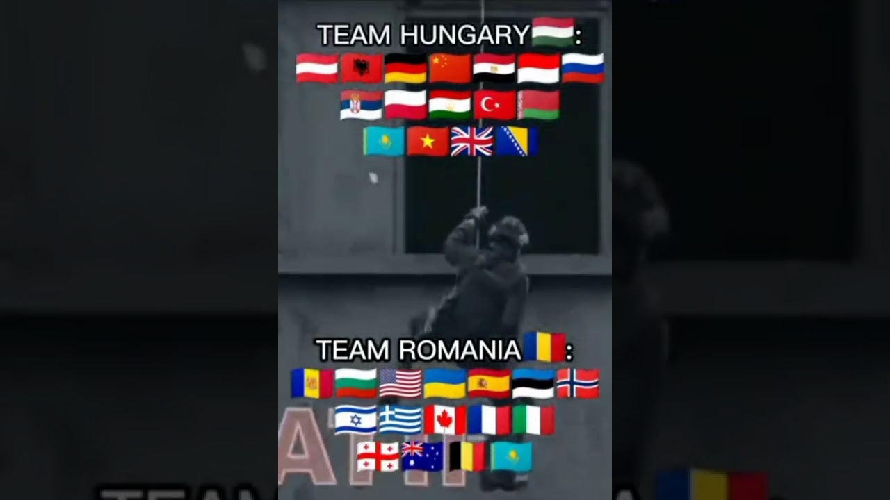 TEAM HUNGARY vs TEAM ROMANIA