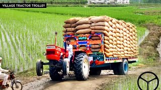 Tractor Trolley Driver Offroad Cargo Tractor Game Tractor Driving Simulator Android driving Games screenshot 5