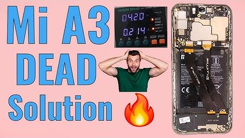 Mi A3 Dead Solution Easy way🔥 Dead boot Repair⚡️