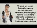 Telefone (Letra) - Djavu e DJ Juninho Portugal