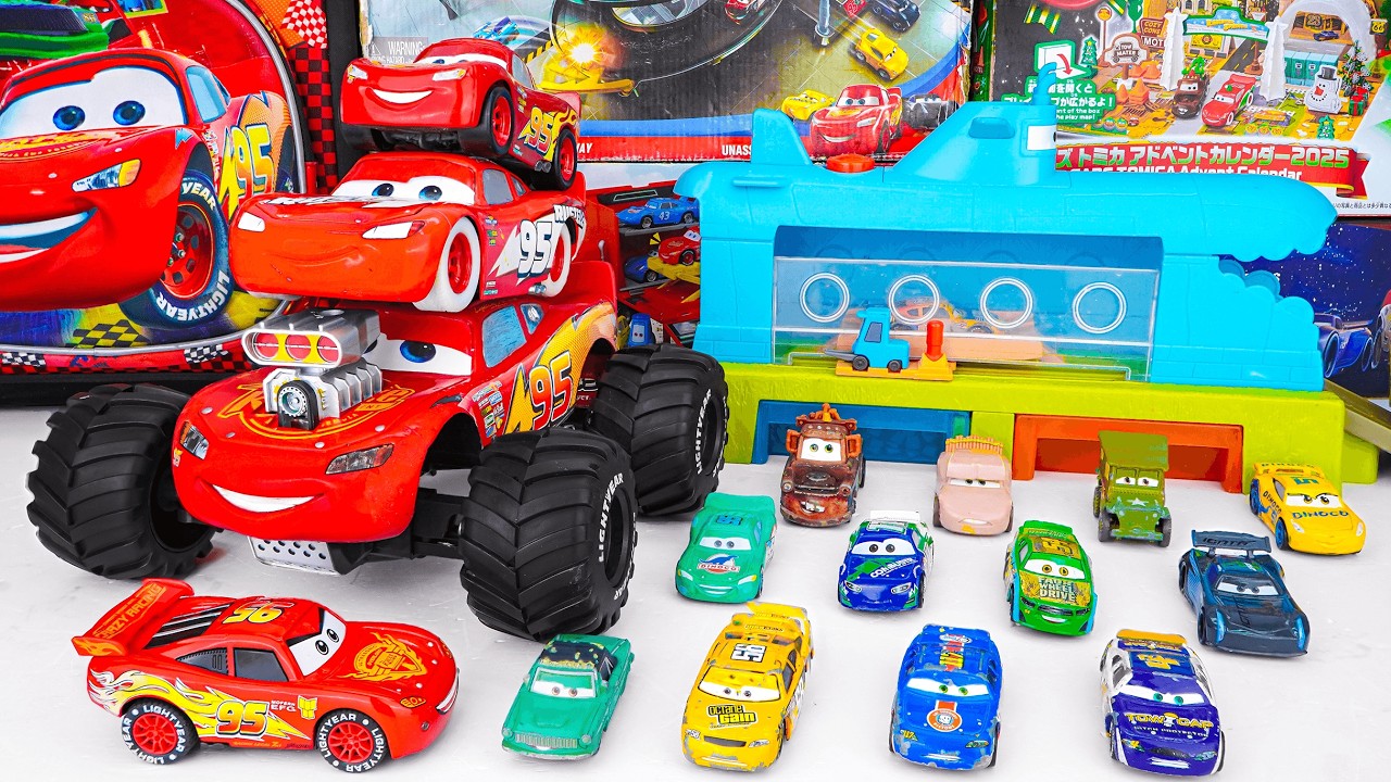 Disney Pixar Cars Unboxing Review | Disney Pixar Cars Color