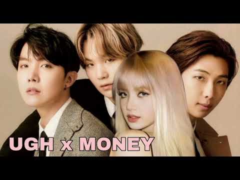 BTS(SUGA, JHOPE \u0026 RM), LISA FROM BLACKPINK - UGH! MONEY