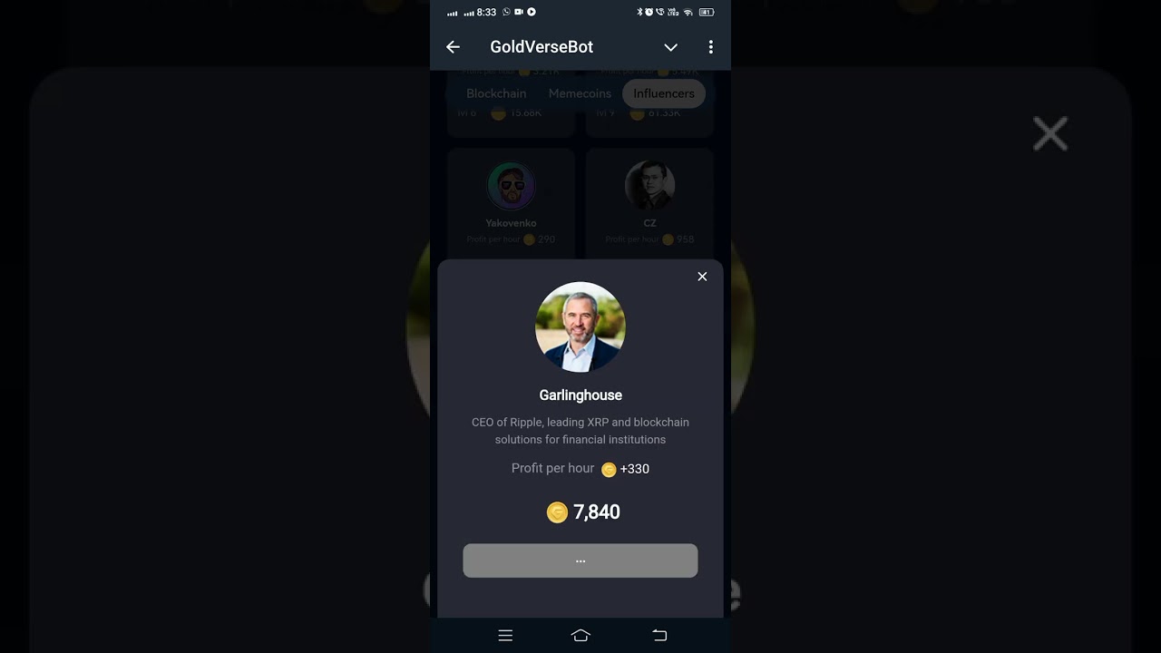 Goldverse bot combos for today 20/7/24. 