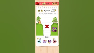 Tom must jump to the other side brain test level 13 answer #sanchitagamesolutions #braintest #games