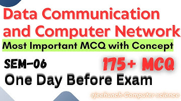 Data communication and Computer Networks Most important MCQ 175+ Questions
