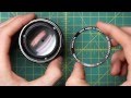 Minolta MC Rokkor-PF 58mm f1.4 (MC I) Lens Disassembly and Diaphragm Cleaning