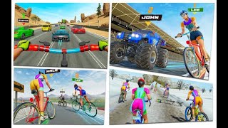 Bicycle Racing Game: BMX Rider Games - Brave Jackals |Combat Studio screenshot 3