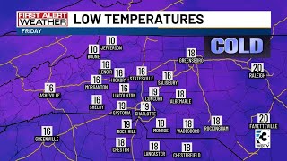 Charlotte metro morning forecast: Wednesday, Jan. 14, 2026