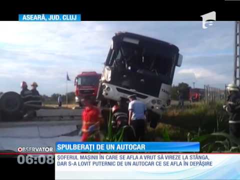Accident Rutier Grav In Judeţul Cluj Youtube